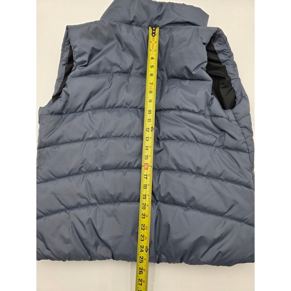 Free Country Puffer Vest Mens XL Full Zip Pockets Blue - Picture 15 of 16